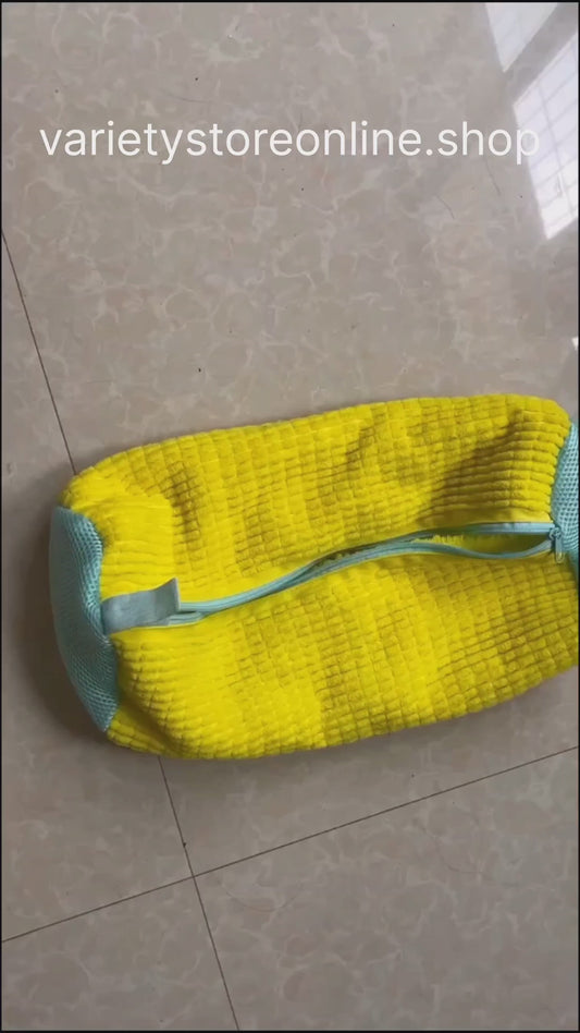 Shoe washing machine bag
