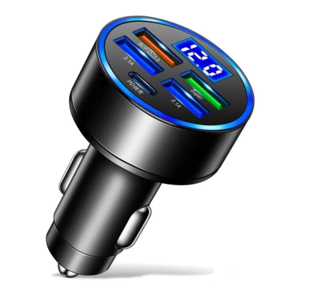 6 in 1 car charger